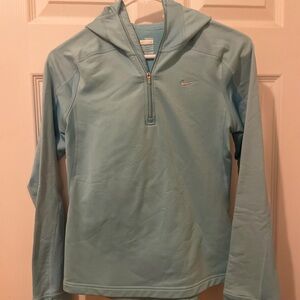 Nike hoodie half-zip pullover small